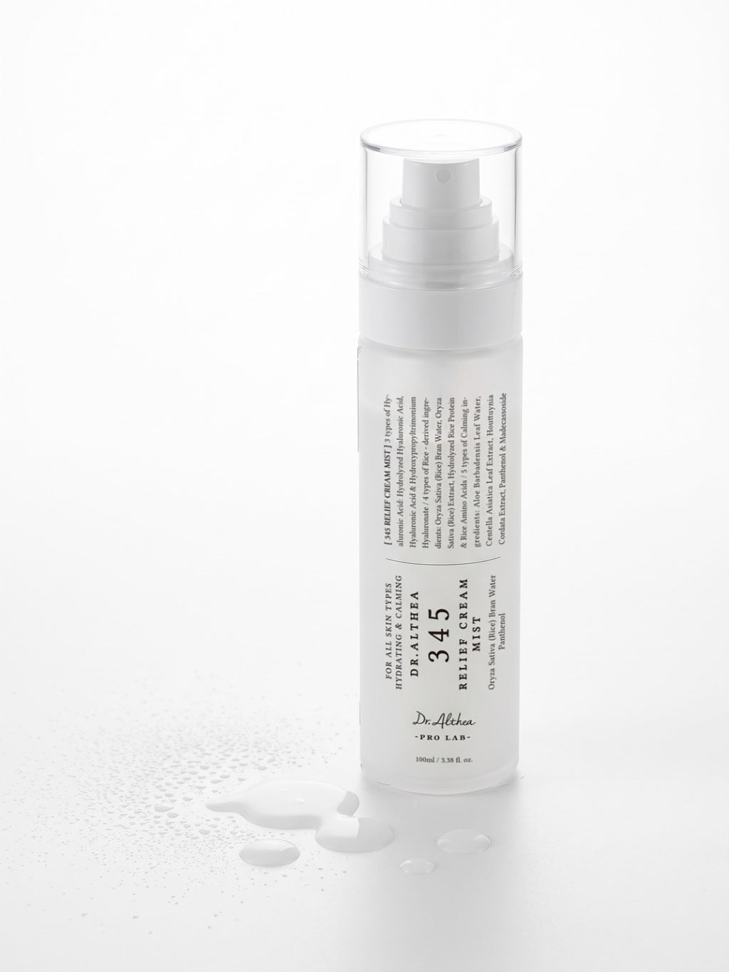 Dr. Althea 345 Relief Cream Mist 100ml — texture
