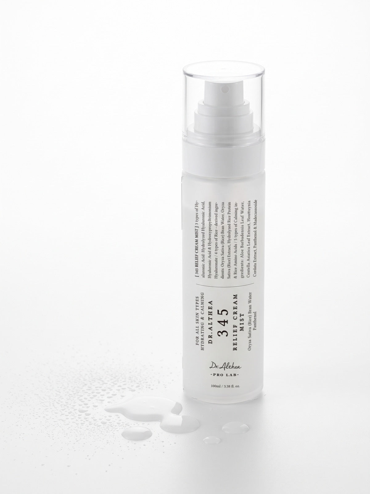 Dr. Althea 345 Relief Cream Mist 100ml — texture