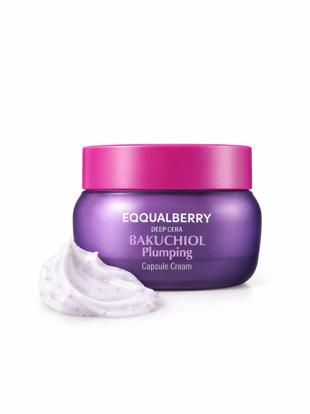 EQQUALBERRY Bakuchiol Plumping Capsule Cream — texture