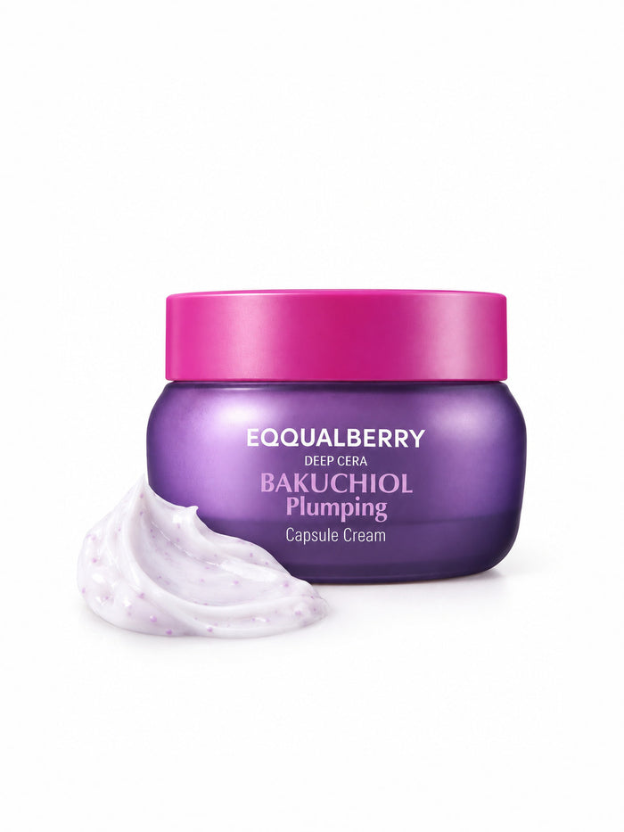 EQQUALBERRY Bakuchiol Plumping Capsule Cream