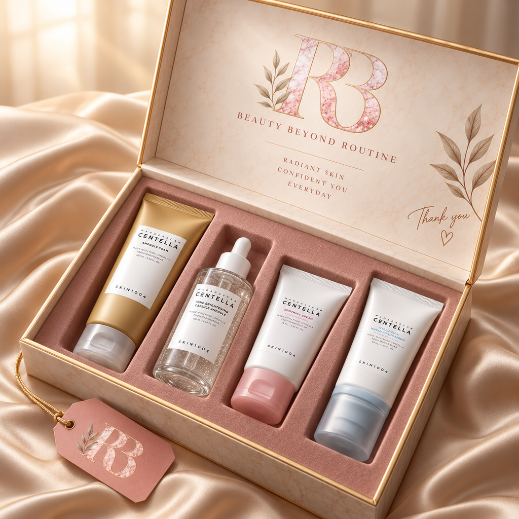 Rasha Beauty — The Day Pack, opened